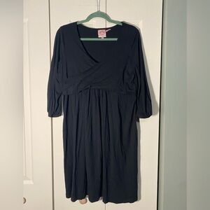 Juicy Couture Black Dress with Pink Label